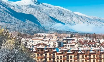 Karlarla saklı kasaba Bansko