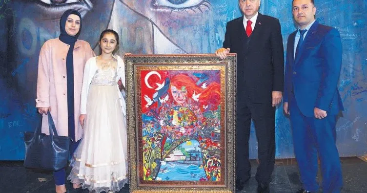 Erdoğan’a en anlamlı hediye