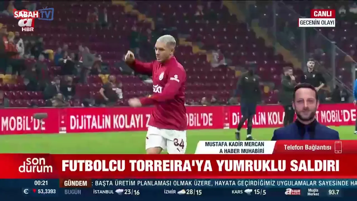 Galatasaray’ın yıldızı Torreira’ya yumruklu saldırı! Olayın detayları ortaya çıktı… videosunu izle Galatasaray’ın yıldızı Torreira’ya yumruklu saldırı! Olayın detayları ortaya çıktı… videosunu izle