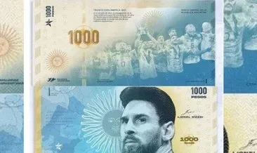 Lionel Messi için para basılacak! Banknottaki detay taraftarları heyecanlandırdı