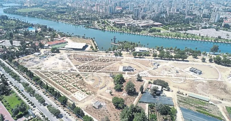 Adana’nın ilk ‘Millet Bahçesi’ ekimde açılacak