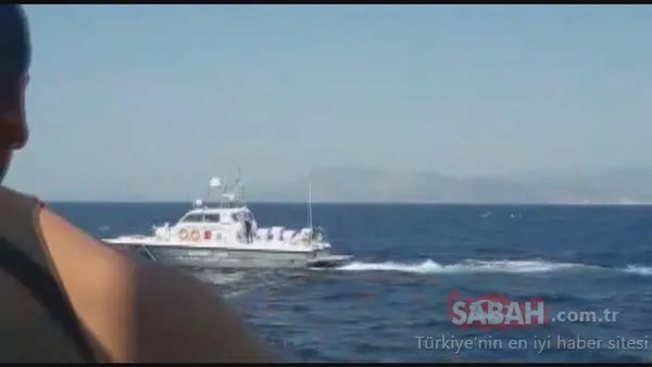 Ege Denizi’nde hareketli dakikalar... Yunan asker Türk balıkçılara silah çekti