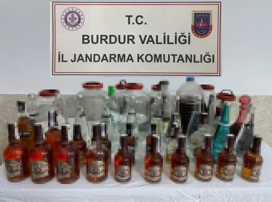 Yılbaşı öncesi sahte alkol üretimine jandarma operasyonu: 2 gözaltı