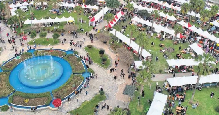Adana’da her yer rengârenk