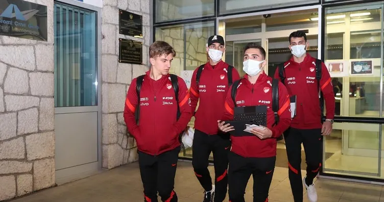 A Milli Takım Karadağ’da! Milliler son maça hazır...