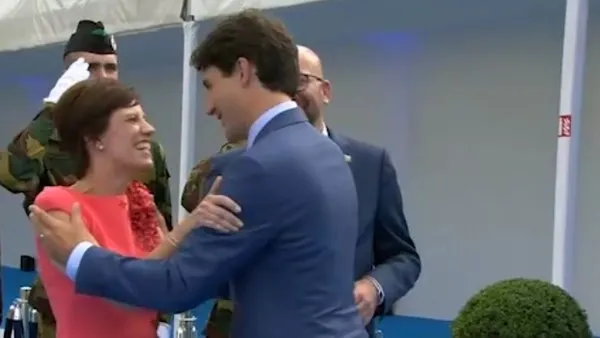 Kanada Başbakanı Justin Trudeau'nun Belçika Başkanı Charles Michel'e yaptığı şaka sosyal medyada olay oldu
