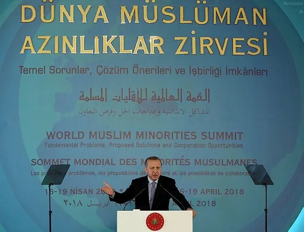 250 müslüman liderin katıldığı Dünya Müslüman Azınlıklar Zirvesi'nden yansıyan kareler