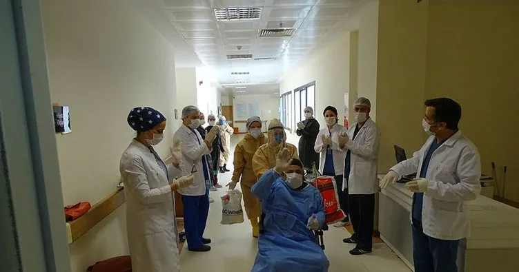 82 yaşında korona virüsü yendi