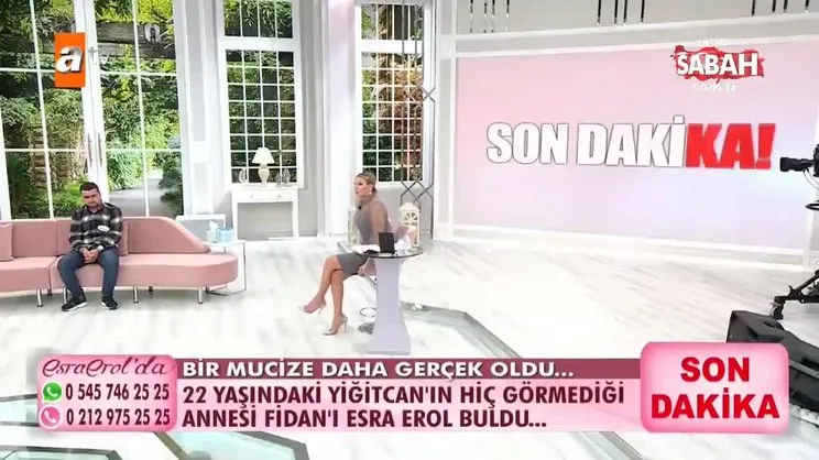 Yiğitcan'ın hiç görmediği annesi Fidan'ı Esra Erol buldu!