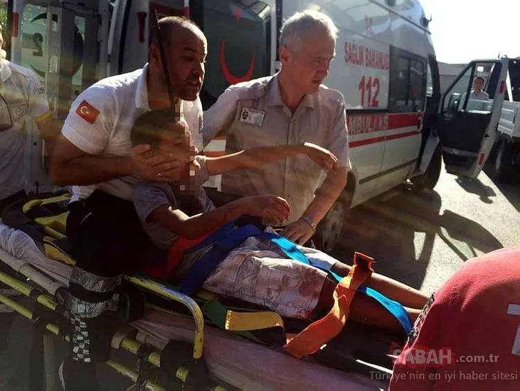 Zonguldak’ta inanılmaz kaza! Bisikletten düşen çocuk feci şekilde yaralandı