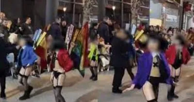 İspanya’da LGBT lobisinin pedofili skandalı! Küçük çocukları cinsel obje kostümü giydirip dans ettirdiler!