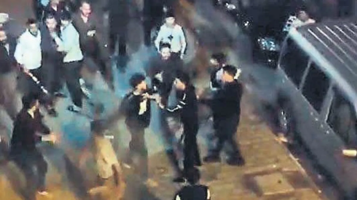 Meydan savaşı gibi kavga