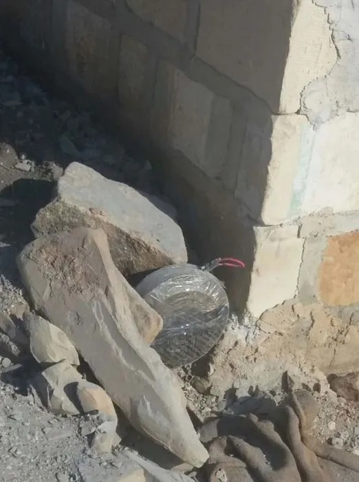 Afrin’de hain plan görüntülendi! Terörist cesetlerini bakın ne yapmışlar