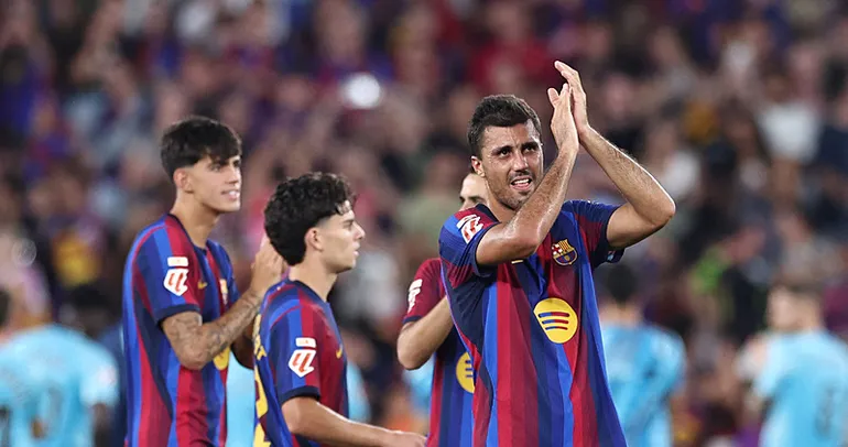 LaLiga’da Barcelona 2’de 2 yaptı