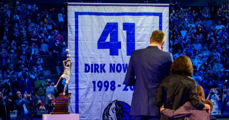 Dirk Nowitzki’nin forması emekli edildi