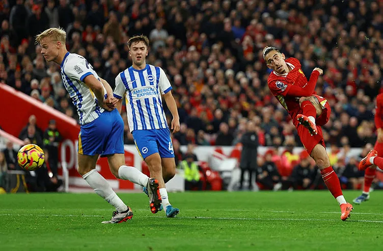 SON DAKİKA HABERİ: Ferdi Kadıoğlu’ndan Liverpool’a enfes gol! Tuncay Şanlı’dan sonra tarihe geçti..