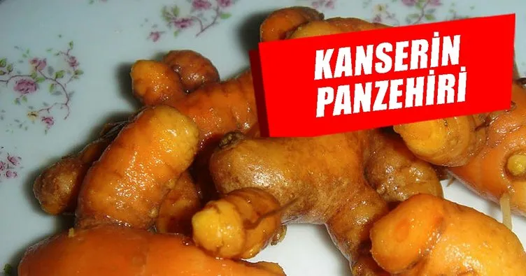 Kanserin panzehiri Zerdeçal