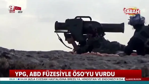 YPG/PKK ABD'nin verdiği silahlarla Afrin'de ÖSO'yu vurdu!