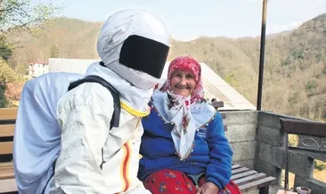 Sosyal medyayı sallayan astronot!