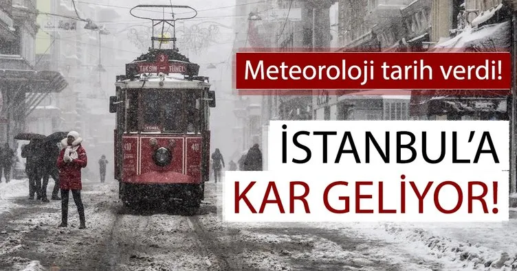 Meteoroloji’den İstanbul’a son dakika kar ve hava durumu uyarısı geldi! İstanbul’a kar yağacağı tarih belli oldu