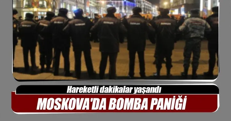 Moskova’da bomba paniği