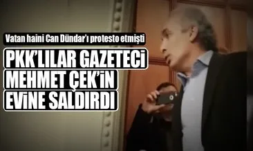 Gazeteci Mehmet Çek’e saldırı