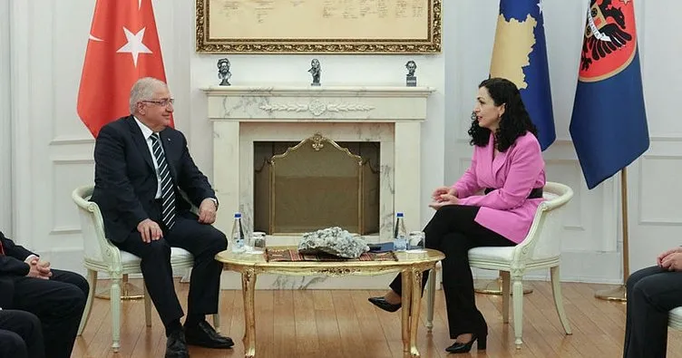 Bakan Güler, Kosova Cumhurbaşkanı Osmani ile görüştü