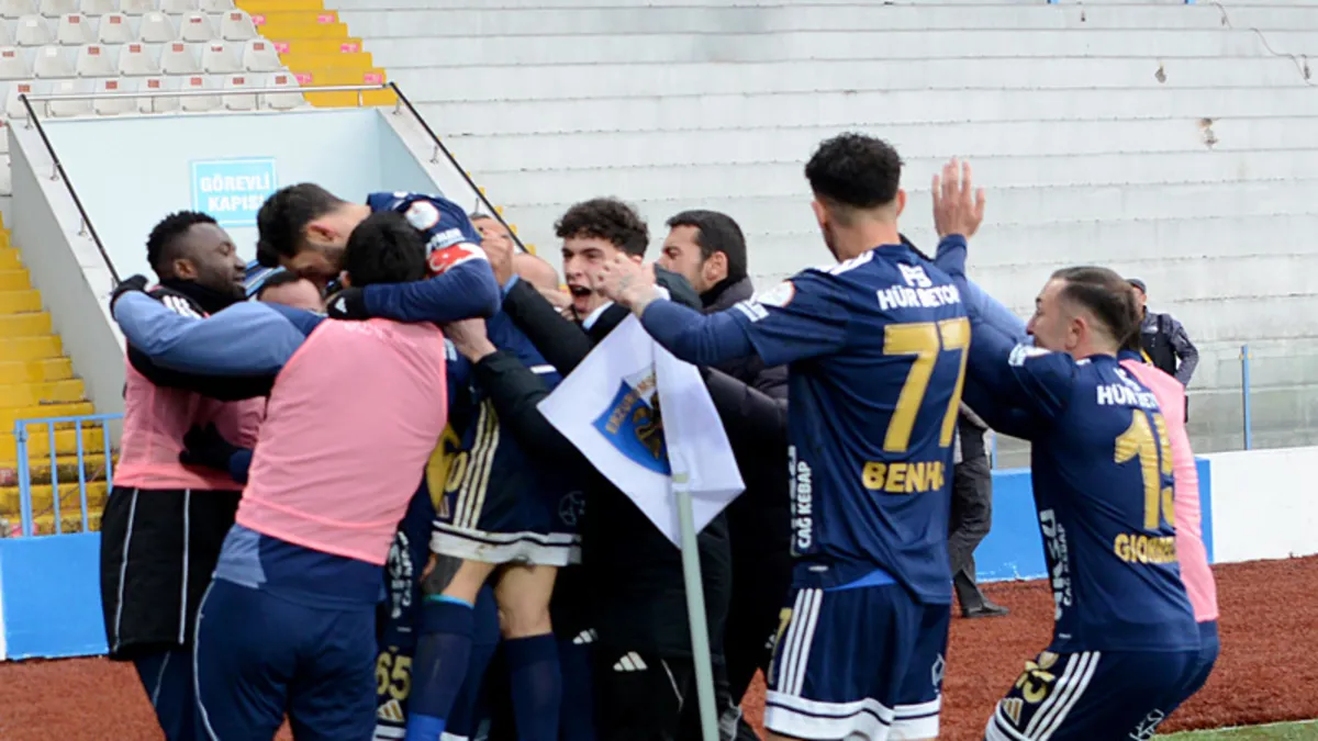 Erzurumspor FK geriden gelerek kazandı!