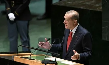 Başkan Erdoğan’dan BM Genel Kurulu’nda bir kez daha Dünya 5’ten büyüktür mesajı