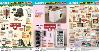 YILIN SON FIRSATLARI A101’DE! 31 Aralık A101 aktüel kataloğu: Buharlı temizleyici, yastık, kiler dolabı...