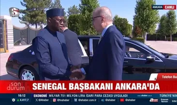 Senegal Başbakanı Ankara’da