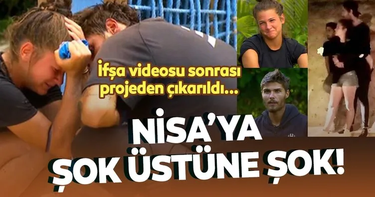 Son dakika haberi: Survivor Barış Murat Yağcı ile öpüşme videosu ifşa olan Nisa Bölükbaşı’na kötü haber! Survivor Nisa Bölükbaşı o projeden çıkarıldı...