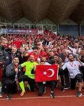 Ampute Milli Futbol Takımı, Avrupa Şampiyonası’nda finale yükseldi