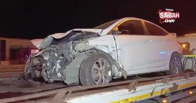 Avcılar’da alkollü sürücünün kullandığı araç taksiye çarptı: 4 yaralı | Video