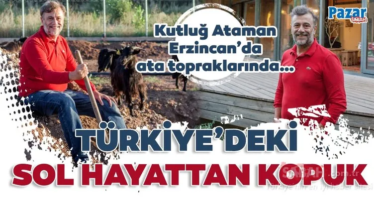 Yönetmen Kutluğ Ataman Erzincan’da ata topraklarında… Türkiye’deki sol hayattan kopuk