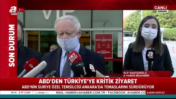 Son dakika: Milli Savunma Bakanı Akar Jeffrey ve Satterfield'i kabul etti | Video