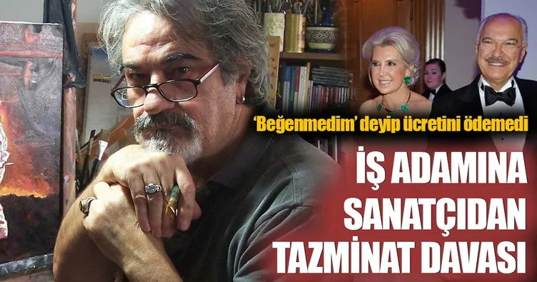 İş adamına ’tablo parası’ davası