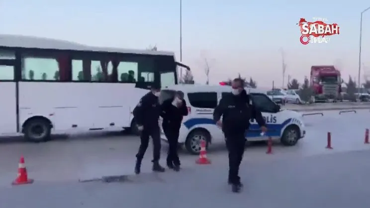 Aksaray'da dehşet! Uyuyan eşini bıçakladı, bıçağın kırılan parçası göğsünde kaldı | Video