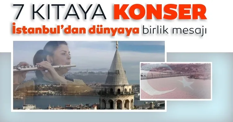 7 tepenin şehri İstanbul’dan 7 kıtaya 23 Nisan’da birlik mesajı