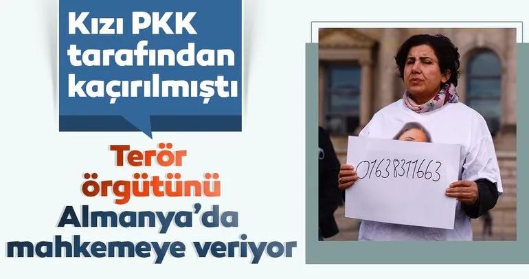 Kızı kaçırılan Maide T, terör örgütü PKK’yı Almanya’da mahkemeye verecek
