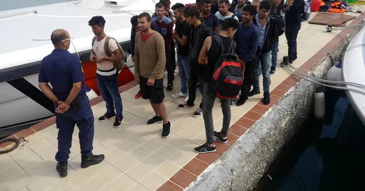 Ayvacık’ta 31 kaçak göçmen yakalandı