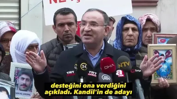 Bakan Bozdağ, Diyarbakır annelerini ziyaret etti: Kılıçdaroğlu'ndan yavrularınızı isteyin | Video