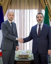 Şeybani Fransız mevkidaşıyla görüştü