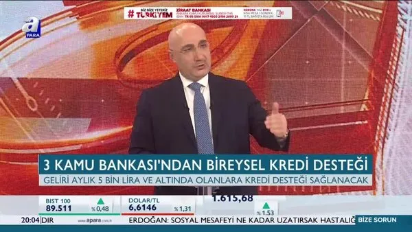Halkbank Genel Müdürü Osman Arslan'dan canlı yayında önemli açıklamalar (2 Nisan 2020 Perşembe) | Video