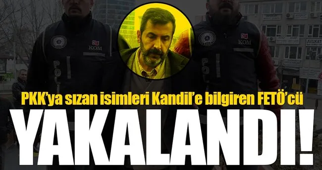 PKK’ya bilgi sızdıran FETÖ’cü imam yakalandı!