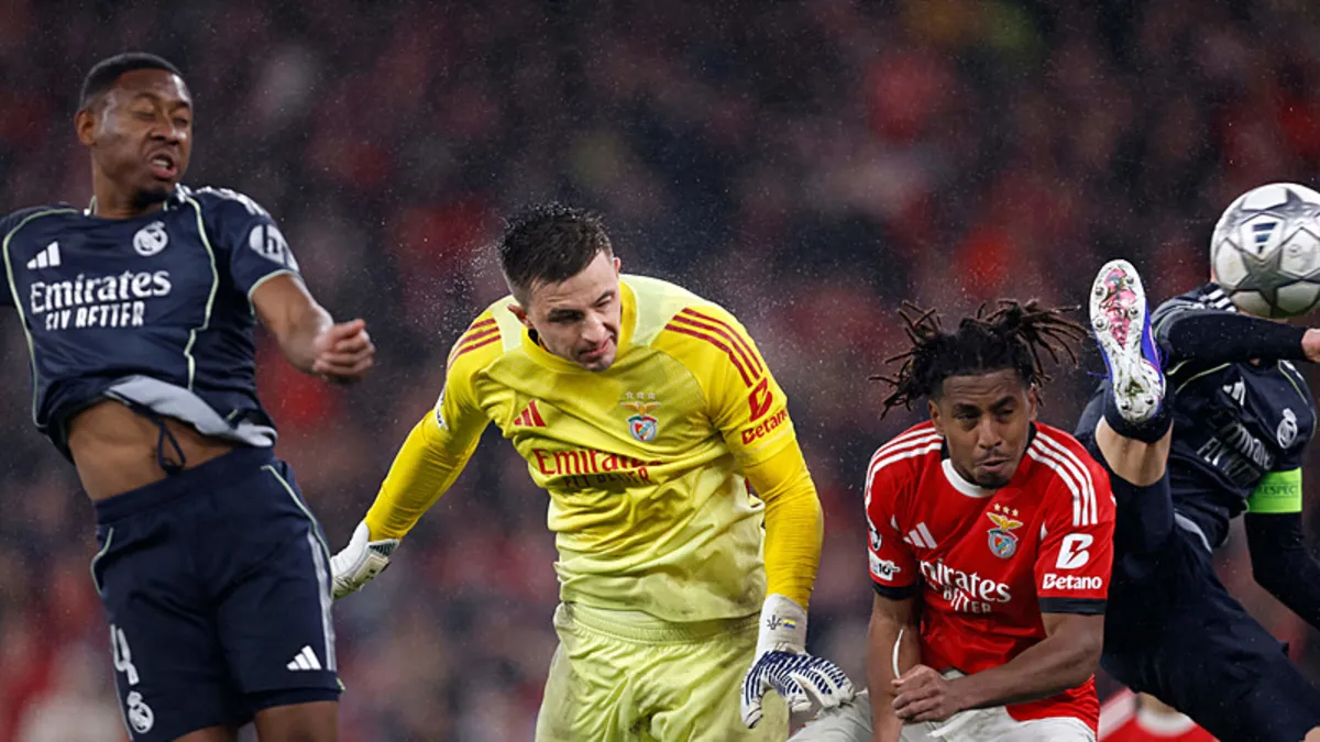 Benfica’ya Şampiyonlar Ligi’nde turu kalecinin golü getirdi! Jose Mourinho çıldırdı Benfica’ya Şampiyonlar Ligi’nde turu kalecinin golü getirdi! Jose Mourinho çıldırdı