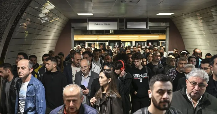 Üsküdar-Samandıra Metro Hattı arızası...