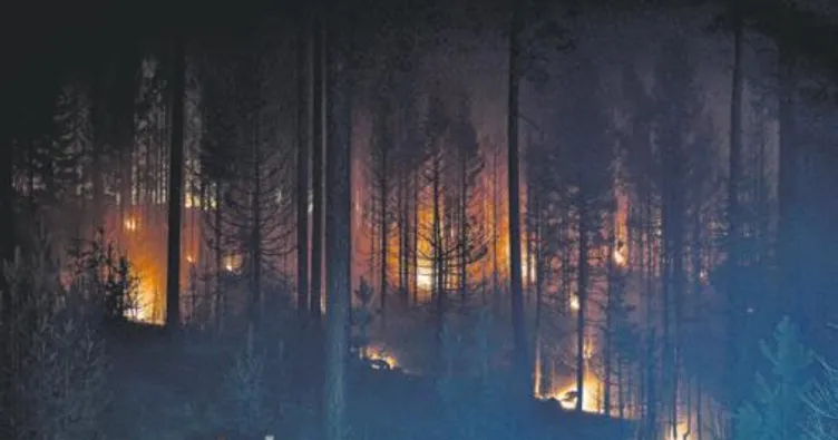 Beypazarı’nda korkutan yangın