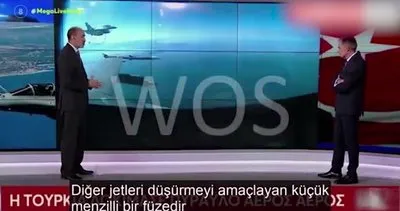 Bozdoğan füzesi Yunan sunucuyu şoke etti: Türkiye’nin ürettiği şeyler şaka değil | Video