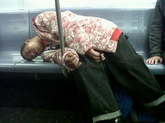Metroların sıradışı insanları